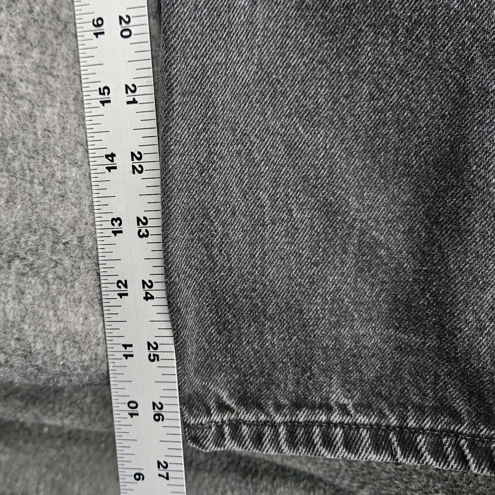 Vintage Levis 553 Jeans Black White Tab 34x27 Relaxed Straight Leg Mexico 1997 - Picture 6 of 10